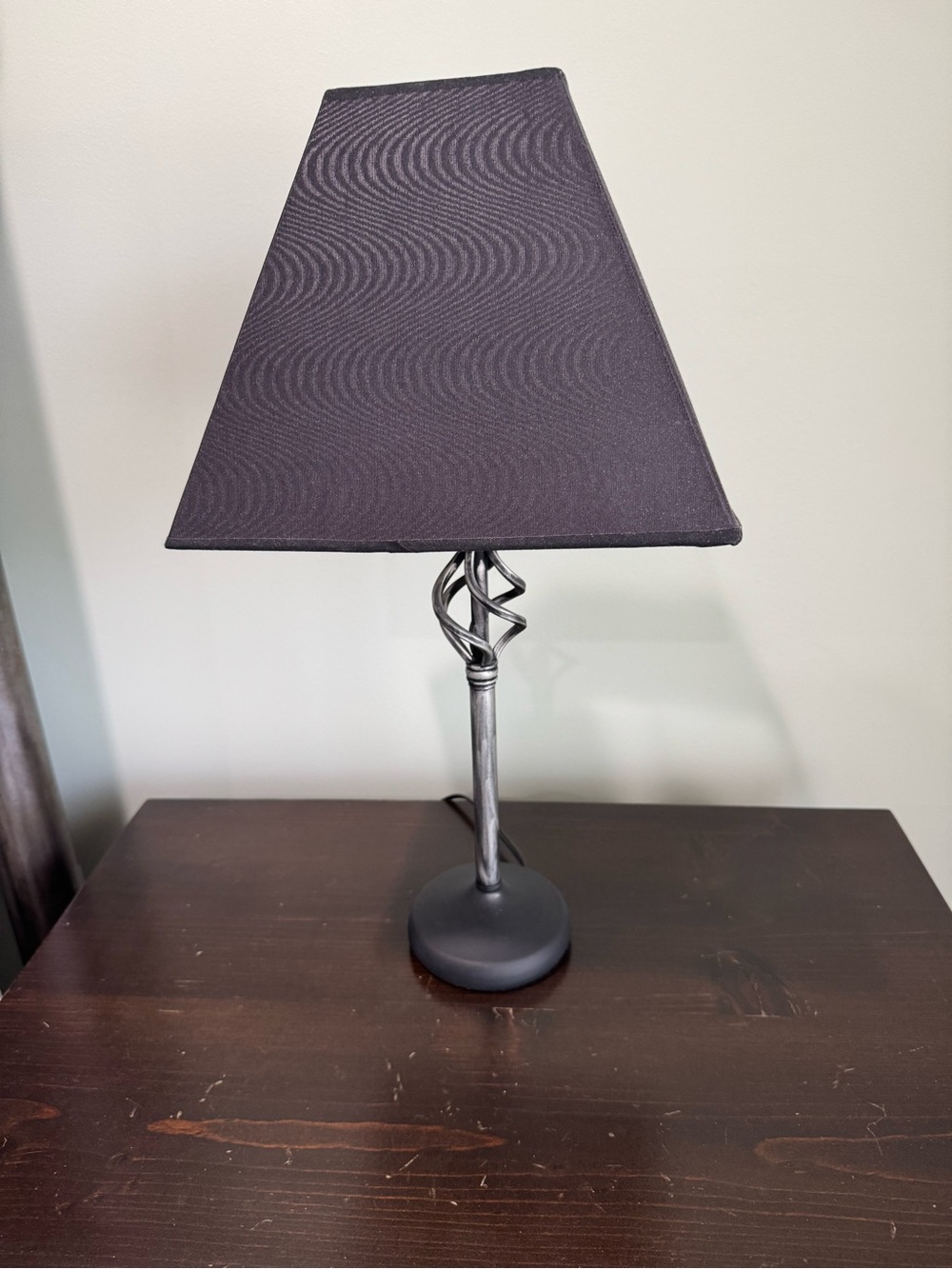 Black lamp set/ lamps / home accents / home decor